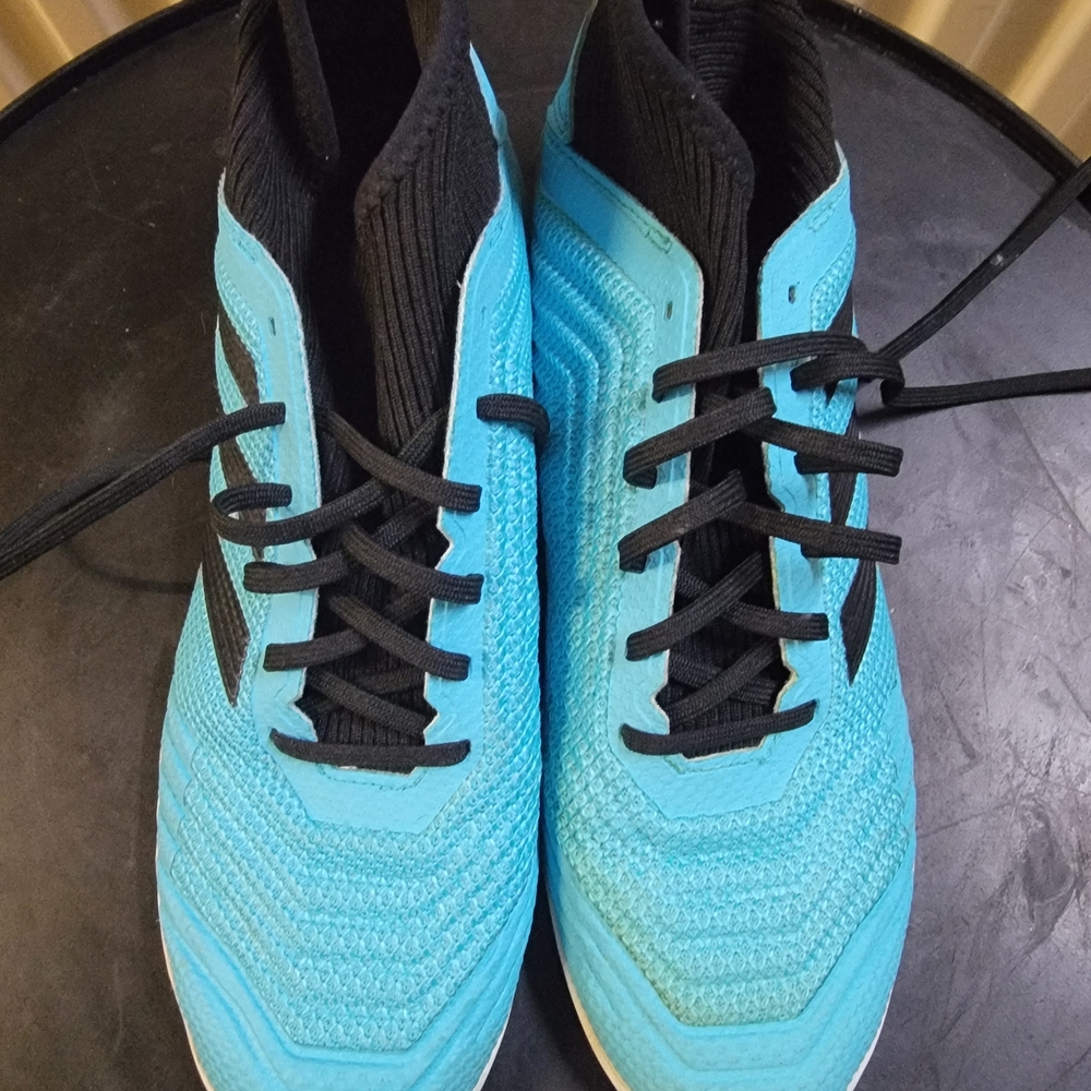 adidas Women's Blue and Black Sneakers